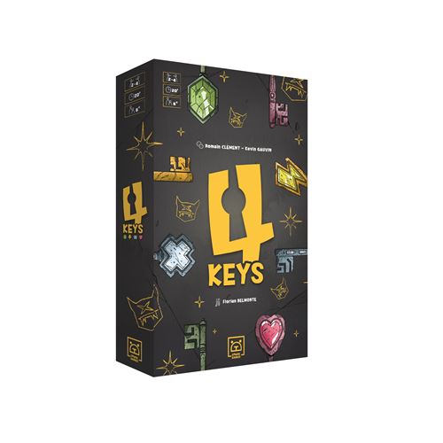 Jeu de stratégie Grrre Games 4 Keys - vue 1