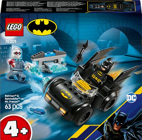 Lego Dc Super Heroes Lego® Super Heroes 76301 Batman™ Et La Batmobile™ Contre Mr. Freeze™