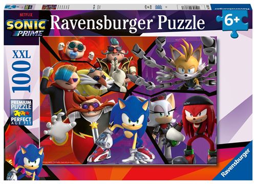 Ravensburger Rouge Sonic Puzzle 100 Pz. Xxl - Neuf - Image 3