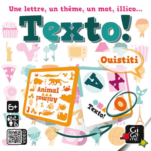 Boite de Jeu d’ambiance Gigamic Texto