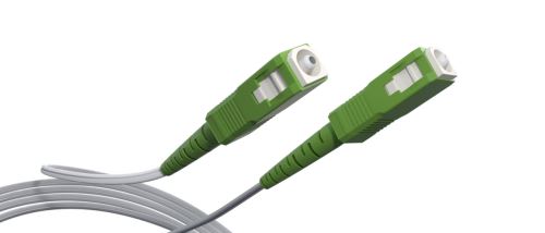 Câble fibre optique Linéaire SC APC Mâle vers APC Mâle 5 m