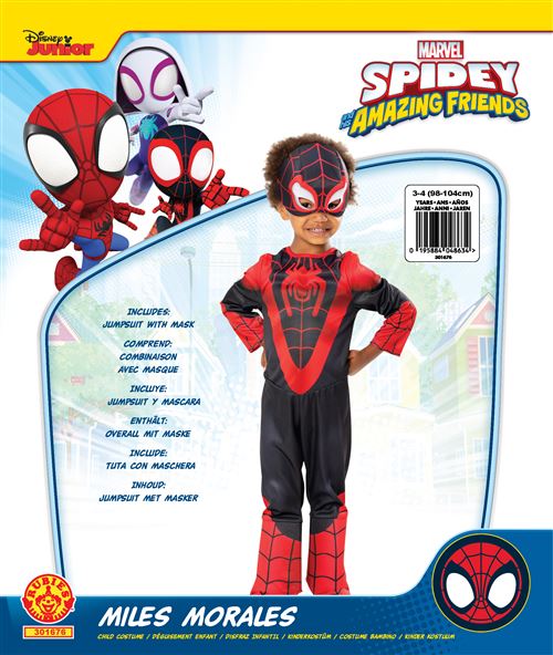 Déguisement classique Rubie's France Spinn Miles Morales