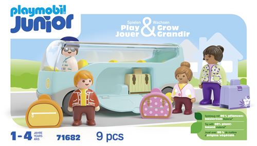 Playmobil Junior 71682 Autocar de voyage