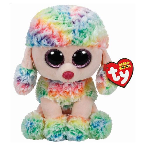 TY BEANIE BOO'S XXLARGE - RAINBOW LE CAN