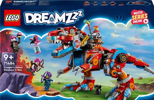 Lego Dreamzzz Lego® Dreamzzz™ 71484 Le Robot Dinosaure C-Rex De Cooper