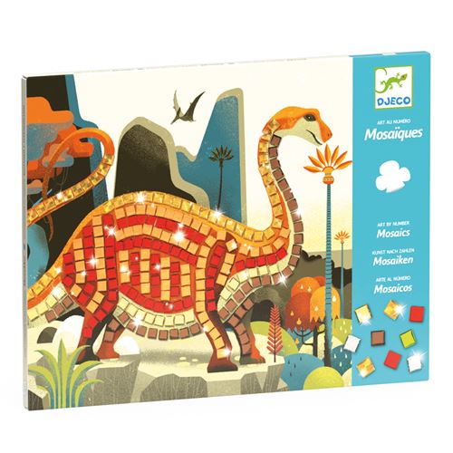 DJECO MOSAIQUE DINOSAURES