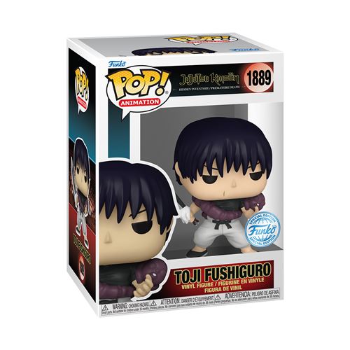 Figurine Funko Pop Animation Jujutsu Kaisen Toji Fushiguro with Chase Modèle aléatoire - vue 2