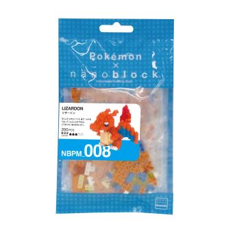 Jeu de construction Nanoblock Dracaufeu Pokémon