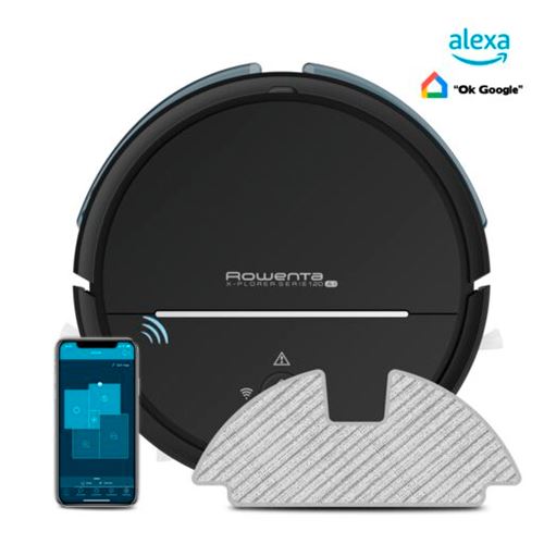 Aspirateur robot Rowenta X-PLORER Série 120 AI RR7865WH Noir