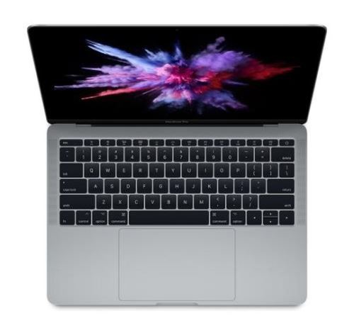 Apple MacBook Pro 13.3" 128 Go SSD 8 Go RAM Intel Core i5 bicœur à 2,3 GHz Gris sidéral Sur-mesure Clavier QWERTY 2017