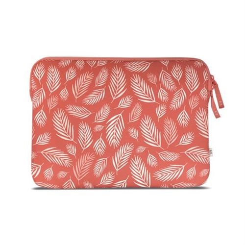 Housse MW pour MacBook Air 15 (USB-C) Basics Eco Botanic Rouge et Blanc