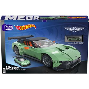 Jeu de construction Mega Bloks Hot Wheels Aston Martin Vulcan