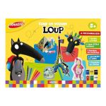 Kit créatif Joustra Le loup Multi activités Loup en voyage