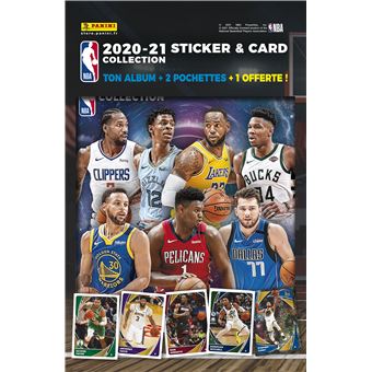 Album Panini 3 pochettes NBA 2020-2021