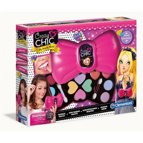 Clementoni Multicolore Trousse De Maquillage Nœud