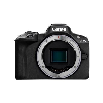 Canon EOS R50 - Appareil photo numérique - sans miroir - 24.2 MP - APS-C - 4K / 30 pi/s - corps uniquement - Wi-Fi, Bluetooth - noir