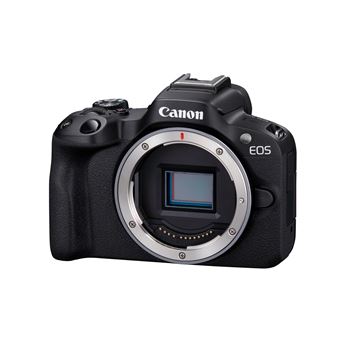 Canon EOS R50 - Appareil photo numérique - sans miroir - 24.2 MP - APS-C - 4K / 30 pi/s - corps uniquement - Wi-Fi, Bluetooth - noir