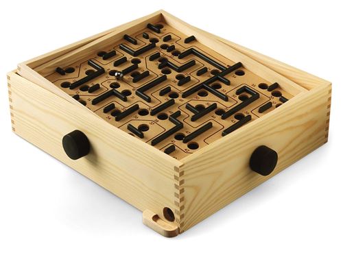 Labyrinthe à billes - 3461 - jeu d'adresse en bois - Autre jeux