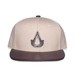 Casquette pour homme Difuzed Assassin's Creed Mirage Badge Métal Beige et marron