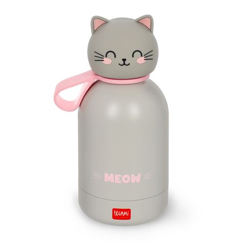 Legami Gris Gourde Isotherme Chat