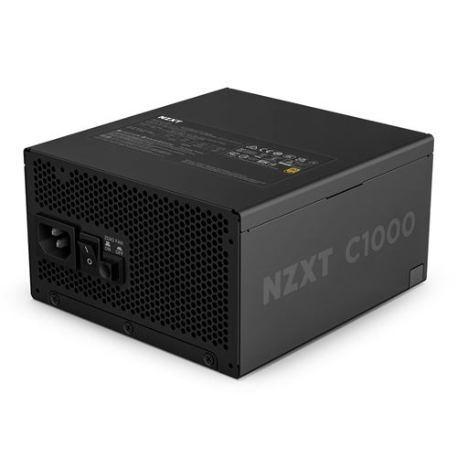 NZXT C1000 Gold ATX 3.1 Alimentation entièrement modulaire et silencieuse pour jeux vidéo sur PC 1 000 watts 80 PLUS Gold - vue 2