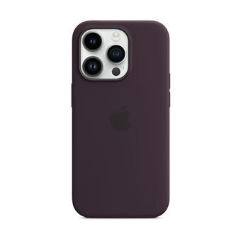 Apple - Coque de protection pour téléphone portable - avec MagSafe - silicone - baie de sureau - pour iPhone 14 Pro