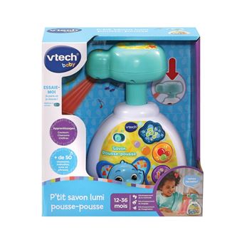 Jeu d'éveil Vtech P'tit savon lumi pousse-pousse