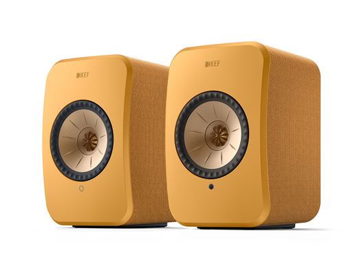 Enceinte connectée Hi Fi KEF LSX 2 Ambre vendues par paire - vue 2