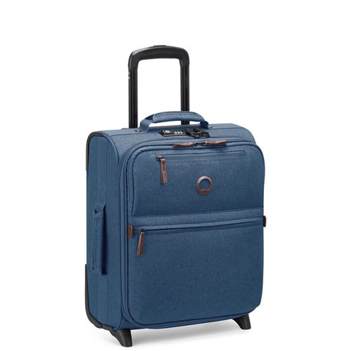 Valise cabine Delsey Maubert 2.0 45 cm Bleu