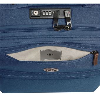 Valise cabine Delsey Maubert 2.0 45 cm Bleu