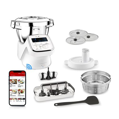 Robot cuiseur multifonction I-Companion XL Blanc YY4418FD