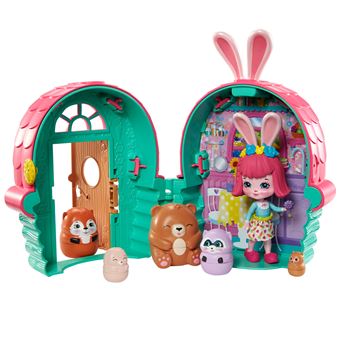 Poupée Enchantimals Maison et animaux Surprises Lapin