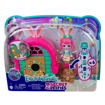 Poupée Enchantimals Maison et animaux Surprises Lapin