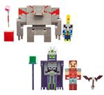 Pack de 2 Figurines Minecraft Dungeons 8 cm Modèle aléatoire