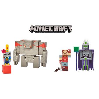 Pack de 2 Figurines Minecraft Dungeons 8 cm Modèle aléatoire