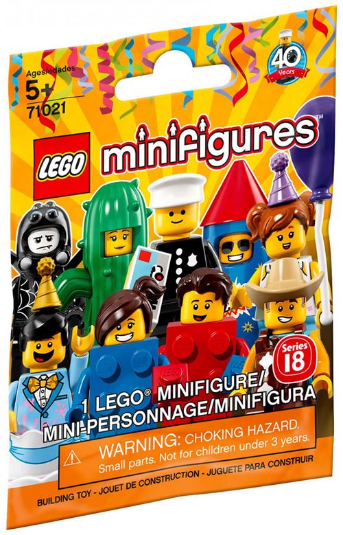 Lego mini Figures Série 18 : Thème Fête