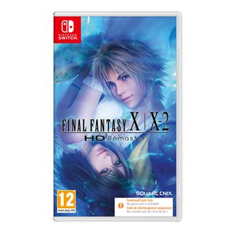 Final Fantasy X/X2 HD Remaster Code in a box Nintendo Switch - 1