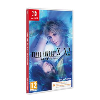 Final Fantasy X/X2 HD Remaster Code in a box Nintendo Switch