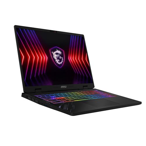 Ordinateur Portable MSI Crosshair 16 HX D14VFKG-617FR 16 Intel Core i7 16 Go RAM 512 Go SSD Noir - Azerty Français