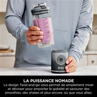 Blender sans fil Ninja Blast Max BC251EUGY Gris