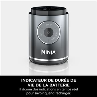 Blender sans fil Ninja Blast Max BC251EUGY Gris