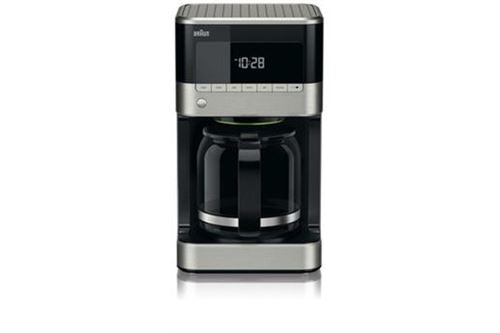 Braun PurAroma 7 KF 7120 - Koffiezetapparaat - 12 bekers - roestvrij staal/zwart