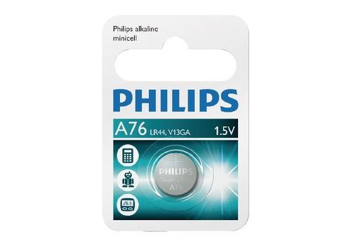 Batterie type LR44 Alcaline A76 Philips