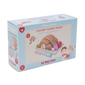 Poulet au Four et petits légumes Le Toy Van Pour cuisine pour enfants