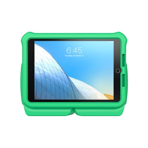 Coque iPad 10.2 Gear4 D3O Orlando pour enfants Vert