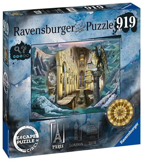Puzzle 919 pièces : Escape The Circle : Paris Ravensburger France