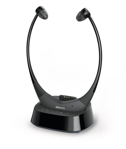 Casque TV sans fil Philips TAE8005BK Noir