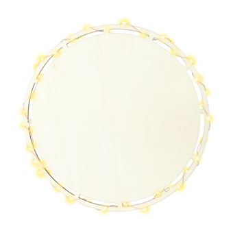 Plat LED lumineux Scrapcooking Rond Jaune