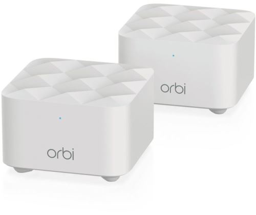 NETGEAR Orbi RBK12 - Wifi-systeem (router, verlengstuk) - tot 3000 vierkante voet - maas - GigE - 802.11a/b/g/n/ac - Dual Band