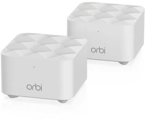 NETGEAR Orbi RBK12 - Système Wi-Fi (routeur, rallonge) - jusqu'à 3000 pieds carrés - maillage - GigE - 802.11a/b/g/n/ac - Bi-bande